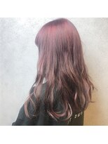 ヘアサロンM 新宿&nbsp;ピンクレッドカラー