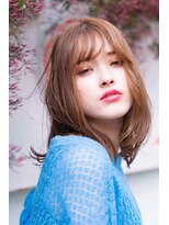 エース (ACE) ACE愛され透け感ミディ×キャラメルブラウン横浜