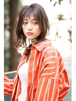 ハバナ 新宿(HAVANA)&nbsp;【heavenly新宿】大人かわいいミディ☆透明感イルミナカラー