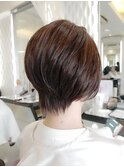 30代40代ひし形/グラボブ/カーキベージュ/アッシュベージュ