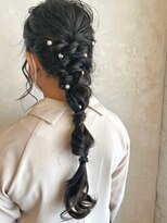 Belle BIANCA 結婚式や二次会に♪編みおろしアレンジ　by TOMOE