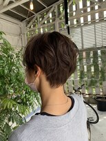 ラコスタ(LaCosTa)&nbsp;メンズライク マッシュパーマショート