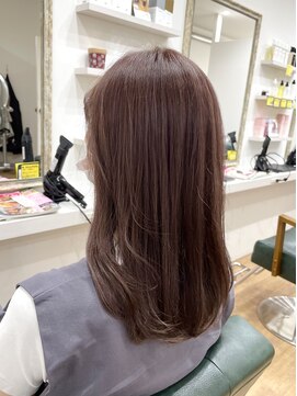 アクルヘアーバイテソロ(AKUR hair by tesoro) ピンク×ラベンダー