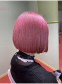 ボブピンク