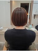 【ツヤ感たっぷり♪】王道ボブスタイル!