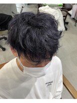 アリウス(ALIUS by posh) 【ALIUS 池袋　神原】暗めブルーバイオレット