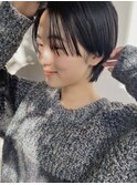 くびれヘア/顔周り/韓国/レイヤーカット/ショートボブ/前髪/渋谷