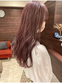 人気のモーブピンクで艶モテ髪に★中村大輔