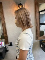 サニー 渋谷(SUNNY)&nbsp;バレイヤージュ、ココアベージュ、ハイライト、グレージュカラー