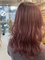 スクリバイタヒエ(SUKURI by tahie)&nbsp;#ピンクバイオレット　#ブリーチカラー