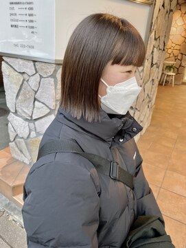 ビーハイブ 仙台駅前店(Behive) ボブ×ワイドバング