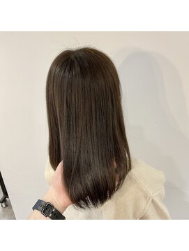 アールヘアー(ar hair) 【村松一輝】赤みが気になる人に！大人上品なオリーブグレージュ