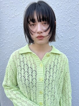 ヘアー アイス ルーチェ(HAIR ICI LUCE) フェイスレイヤー ボブ レイヤー ウルフ ボブウルフ /城倉