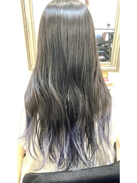 シーティオソンリーサ(SitioSonrisa) ブリーチオンカラー（裾カラー）