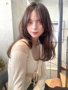 サイン 渋谷(SIGN) レイヤーカットイヤリングカラーインナーカラーケアブリーチ