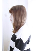 シュシュット(chouchoute)&nbsp;髪質改善前髪インナーグレージュピンクベージュマチルダボブ/177