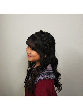 横濱ハイカラ美容院(haikara美容院) お子様ヘアセット