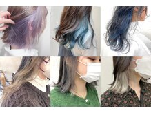 agir hair上野店はイルミナカラーでの透明感カラーが得意！学割U24も★(上野/上野駅2分/インナーカラーも)