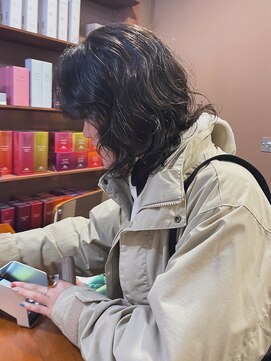 インビテーション 名古屋(invitation) #ミディアムパーマ