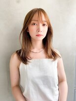 アルテ(ARTE) 【ARTE表参道/青山】モテ髪ミディアム×透明感カラー