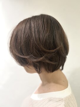美容室 スタジアム(Stadium) 髪質改善　ひし形ボブ
