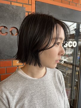 ボスコ 下北沢店(bosco) 黒髪ボブ　　≪saya≫