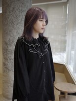 ネロ フタコタマガワ(NERO FUTAKOTAMAGAWA) 【酒井　麻里】ミディアム×ラベンダーカラー