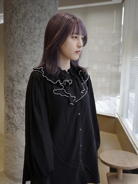 ネロ フタコタマガワ(NERO FUTAKOTAMAGAWA) 【酒井　麻里】ミディアム ブリーチ ダブルカラー