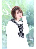 【Aere池袋】☆グラデーションボブ×サファリベージュ☆小林