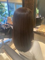 ヘアリゾート粋 ティガ 池袋店(tiga)&nbsp;ストレートロング/ブラウンカラー