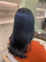 メイ 池袋(mei)&nbsp;ダークネイビー/暗髪/ブリーチ/アディクシー/ハホニコ