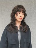 ロングパーマ