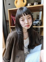 エン クラン バイ ヘッドライト たまプラーザ南口店(en. clan by HEADLIGHT) たまプラーザ/レイヤーカット/地毛風カラー/顔まわりレイヤー