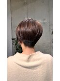 大人白髪染ショートヘアー