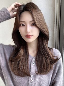 エインアンリー 明治神宮前(AIN.ANLY.) イメチェン/ハッシュカット/フルバング/似合わせカット/韓国ヘア