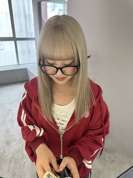 キオク(KIOX) ワンカラー/ブリーチカラー/髪質改善/ハイトーンカラー