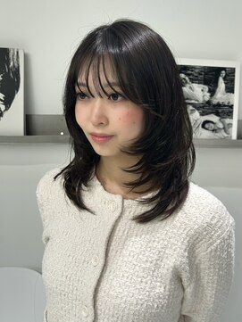 ゼスト ジグ(ZEST ZIGU) レイヤーカット顔まわりカット韓国ヘア