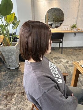 サイ(sai) 【江幡担当】顔まわりレイヤー×ボブ