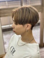 ナチュラル 南越谷店(Natural)&nbsp;爽やかハイトーン/センターパート