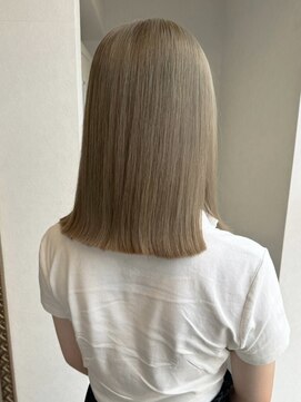 レターバイノベル(letter by novel) 大人ボブ大人ショートボブ切りっぱなしボブ前髪あり前下がりボブ