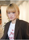顔周りレイヤー/ダブルカラー/髪質改善/ケアブリーチ万代新潟◇