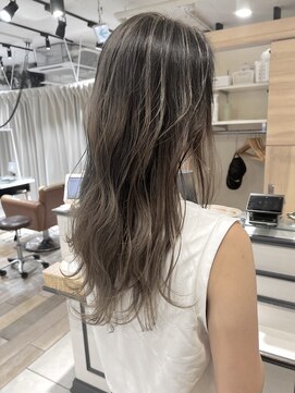 ネオリーブサイン 大森店(Neolive sign) バレイヤージュカラー　グレージュ　大森