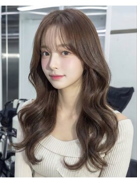 プライズ 表参道原宿店(prize) ブリーチなし透明感アッシュブラウンカラー原宿学割