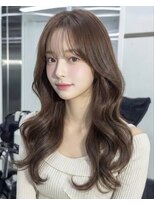 プライズ 表参道原宿店(prize) ブリーチなし透明感アッシュブラウンカラー原宿学割