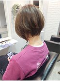 前下がりショートボブ