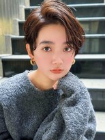 リークフー(Ree cu fuu)&nbsp;大人ショート×春カラー◎マッシュショート前髪あり小顔美人