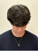 86. ダウンバング/ニュアンスパーマ/メンズ/マッシュ