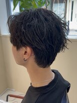ラ ポルト ドゥ サワ(La Porte de SAWA) 緩めシャドウフェザーパーマ【長野市/メンズパーマ/メンズヘア】