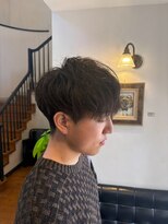 ラポール 蟹江(RAPPORT) 【メンズカット】好印象束感マッシュ!骨格補正ヘア