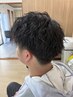 【掲載記念クーポン】メンズカット+デザインパーマ